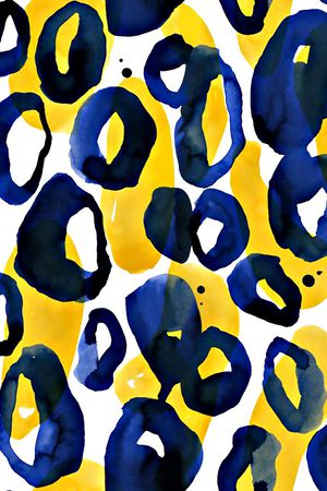 抽象豹点印花华亿平台图片