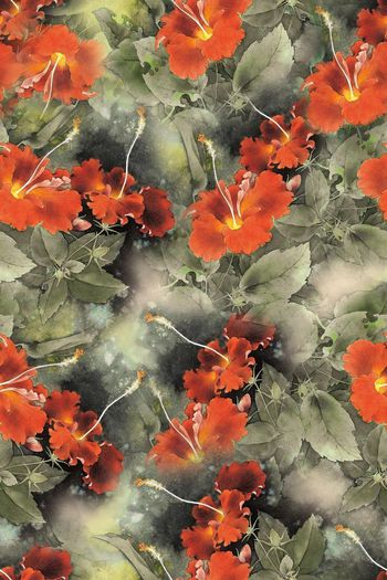 动感中国风印花华亿平台图片