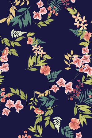 花朵印花华亿平台图片