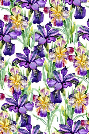 水彩风印花华亿平台图片