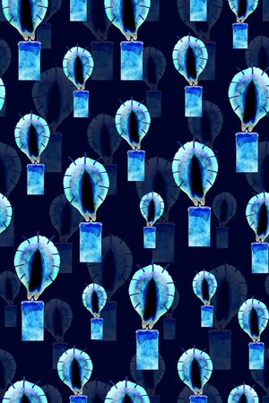 蜡烛印花华亿平台图片