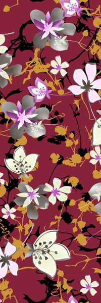 花朵印花华亿平台图片