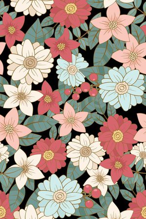 花朵印花华亿平台图片