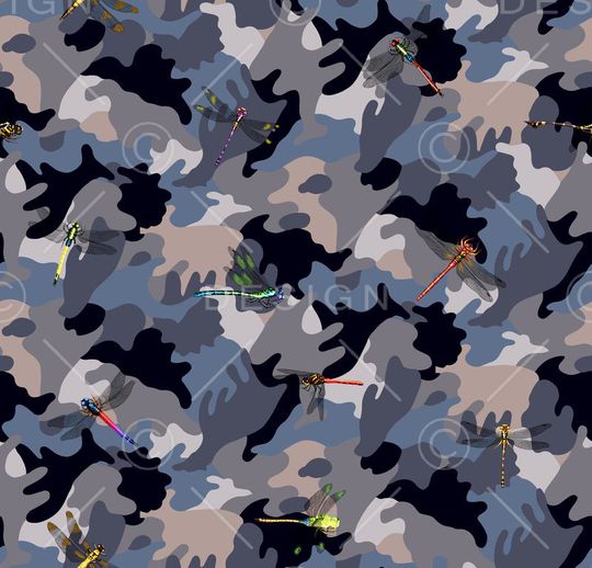 动物迷彩印花华亿平台图片