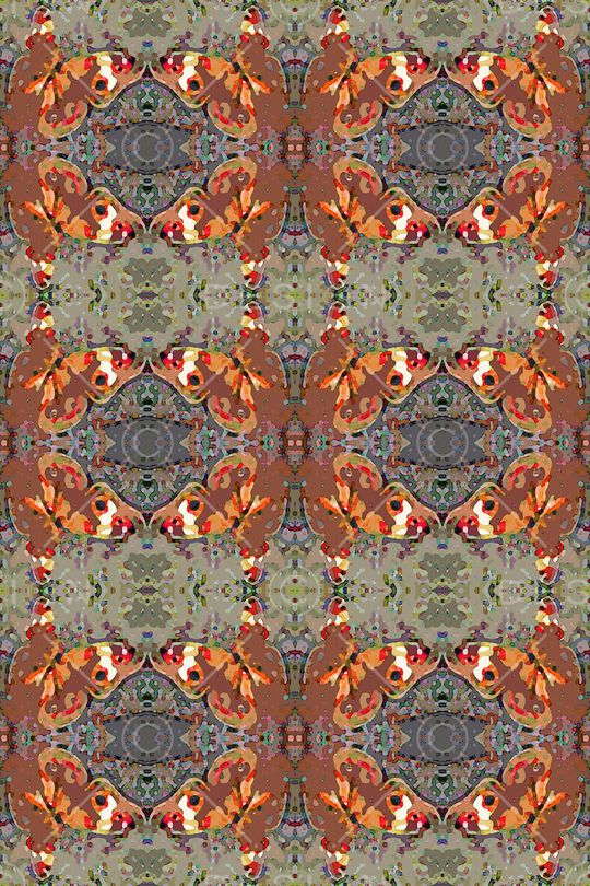 创意格子印花华亿平台图片