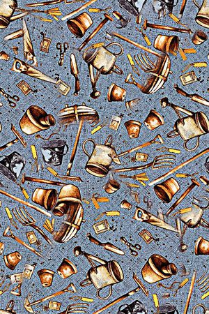 抽象手绘印花华亿平台图片