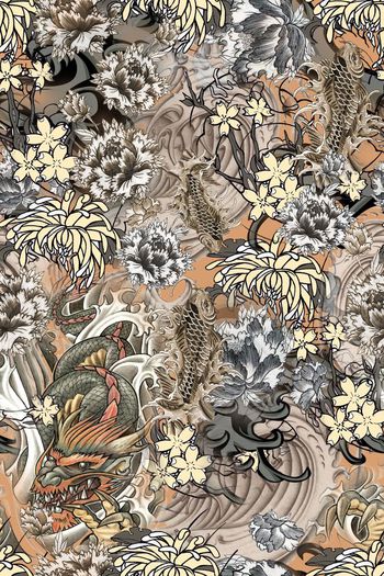 Chinese印花华亿平台图片