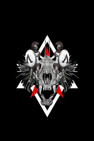 骷髅头印花华亿平台图片