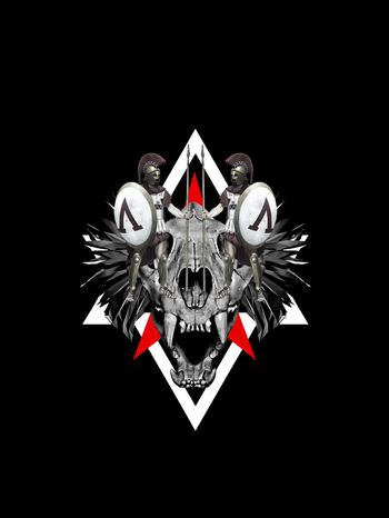 骷髅头印花华亿平台图片