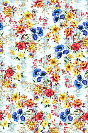 乱花印花华亿平台图片