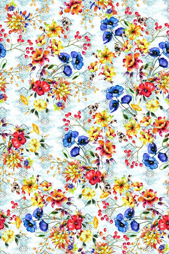 乱花印花华亿平台图片