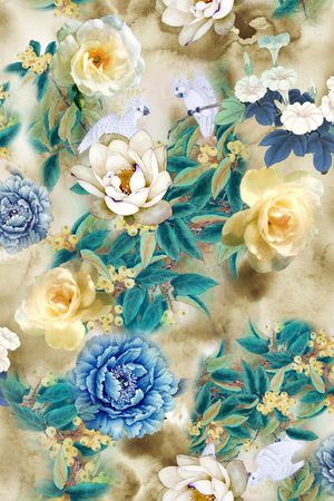 民族风印花华亿平台图片