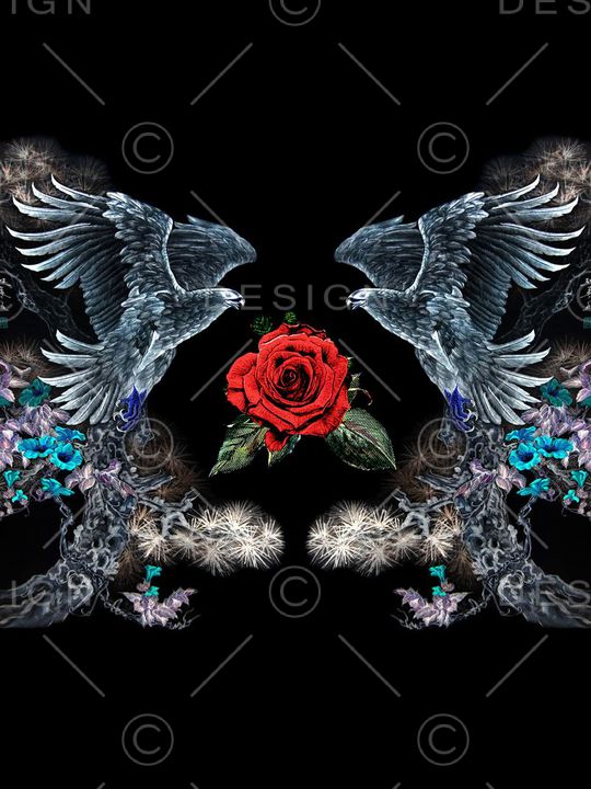 男装T桖胸花印花华亿平台图片