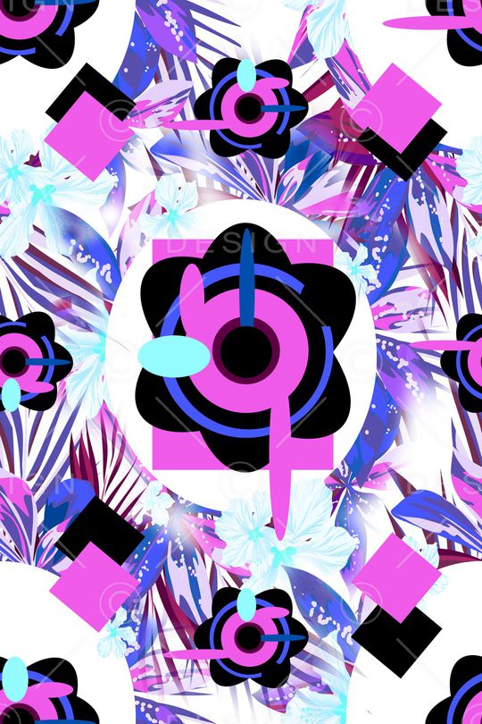 花瓣印花华亿平台图片