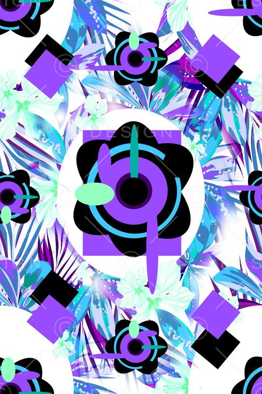 花瓣印花华亿平台图片