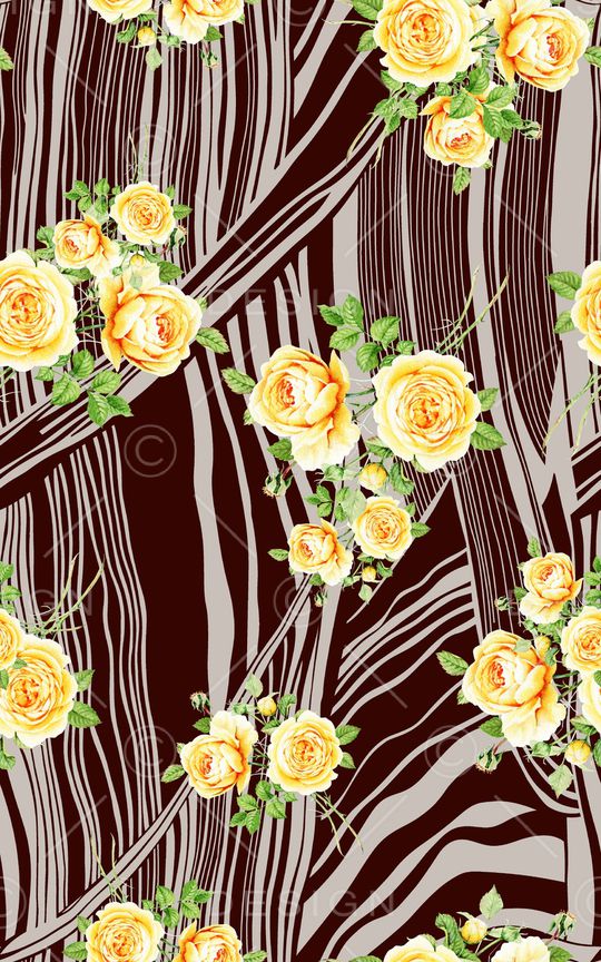 条纹印花华亿平台图片