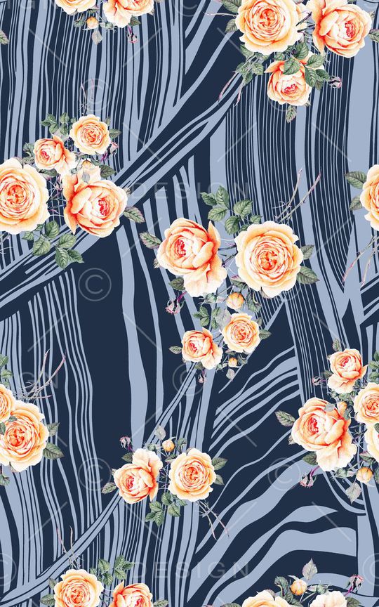 条纹印花华亿平台图片