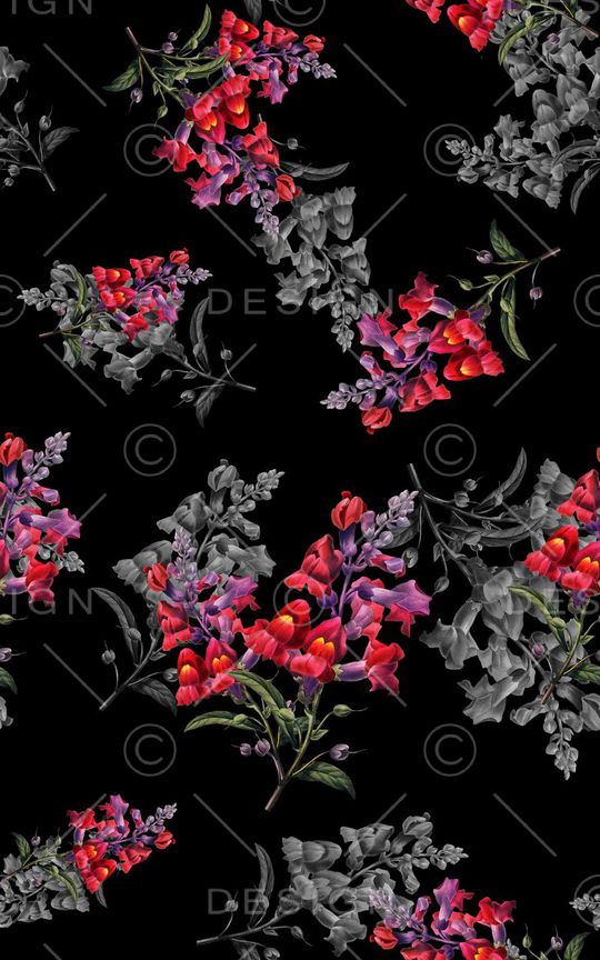 花串印花华亿平台图片