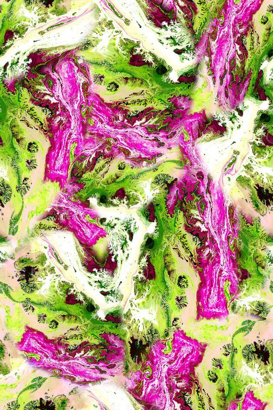 抽象印花华亿平台图片