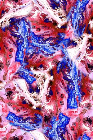 抽象印花华亿平台图片