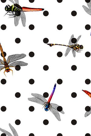 波点印花华亿平台图片