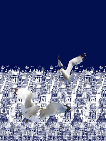 鸟印花华亿平台图片