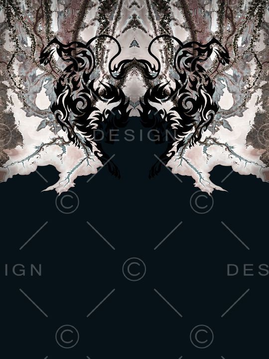 抽象纹理印花华亿平台图片