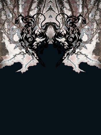 抽象纹理印花华亿平台图片