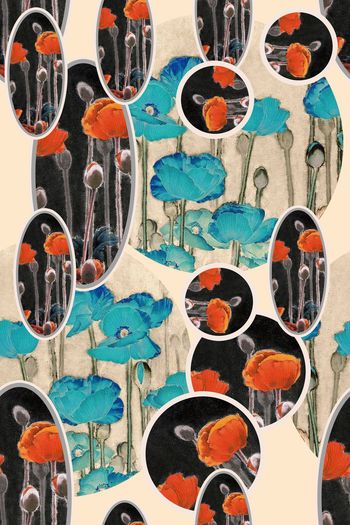 郁金香印花华亿平台图片