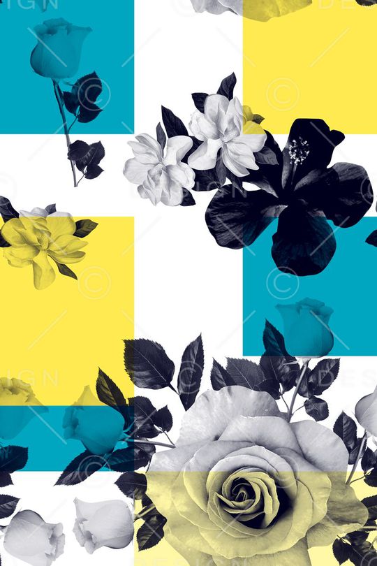 几何印花华亿平台图片