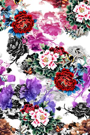 披肩长巾印花华亿平台图片