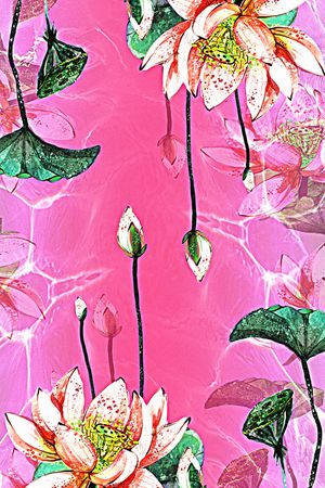 披肩长巾印花华亿平台图片