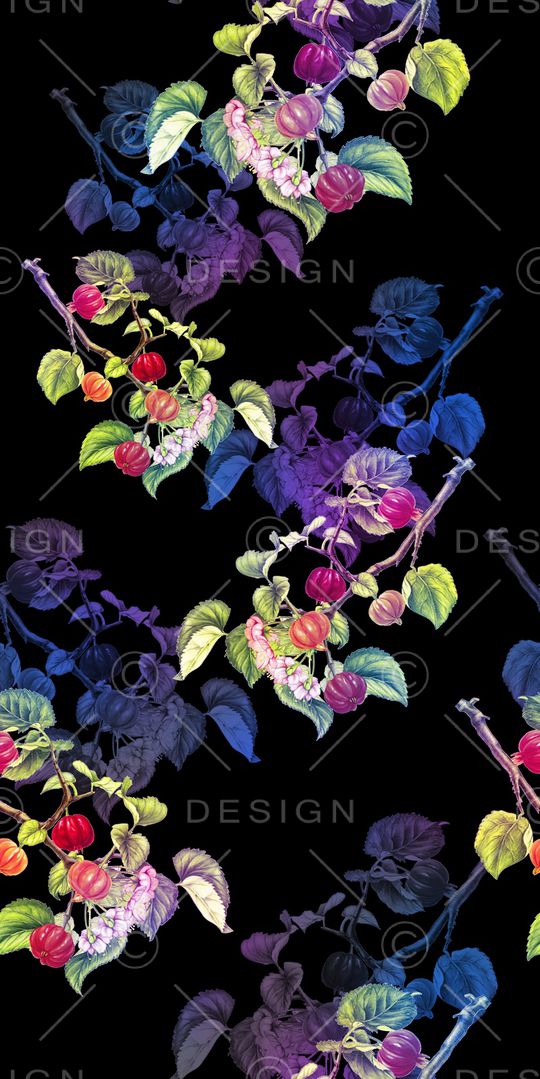 黑底印花华亿平台图片