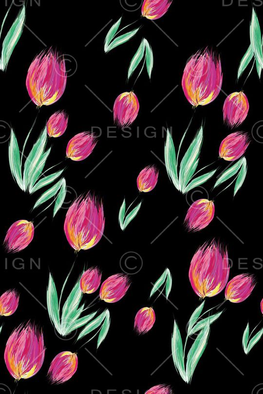 花朵印花华亿平台图片