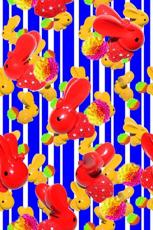 竖条印花华亿平台图片