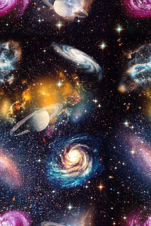 原始空间银河系印花华亿平台图片
