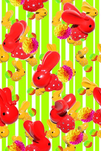 723897-兔兔一家亲