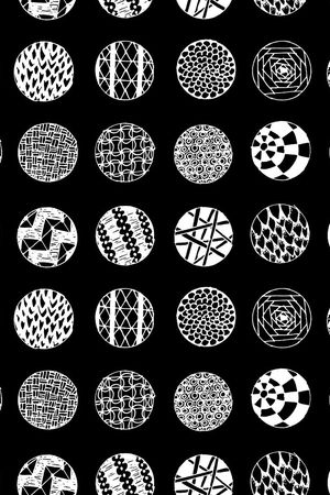 黑白印花华亿平台图片