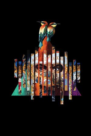 几何创意印花华亿平台图片