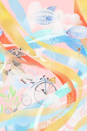 晕染印花华亿平台图片