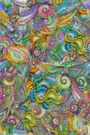 抽象印花华亿平台图片