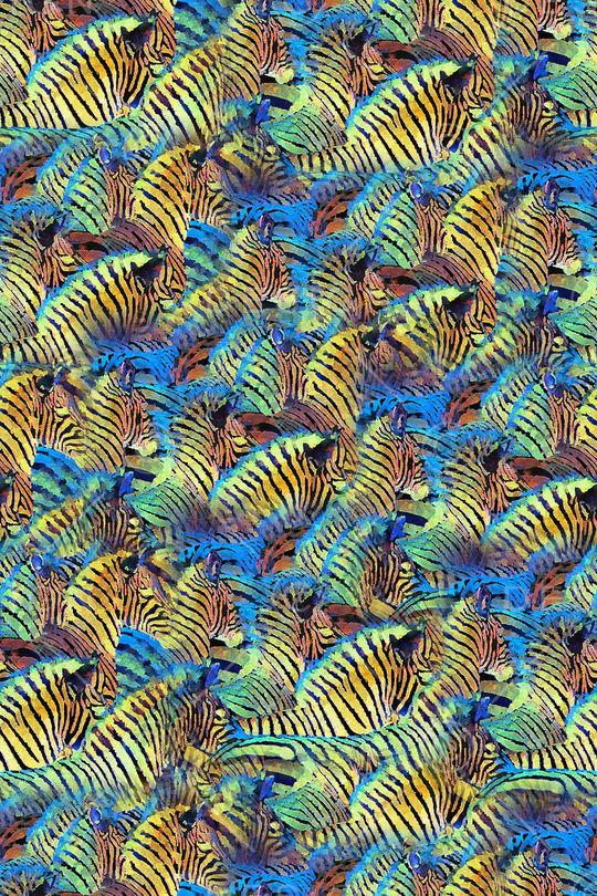 斑马纹印花华亿平台图片