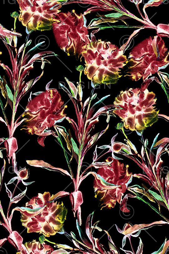 红绿印花华亿平台图片