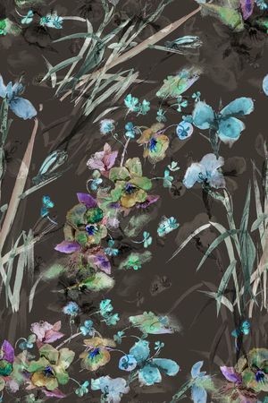 手绘印花华亿平台图片