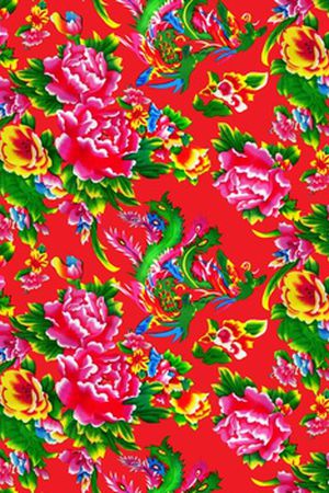 中国风印花华亿平台图片