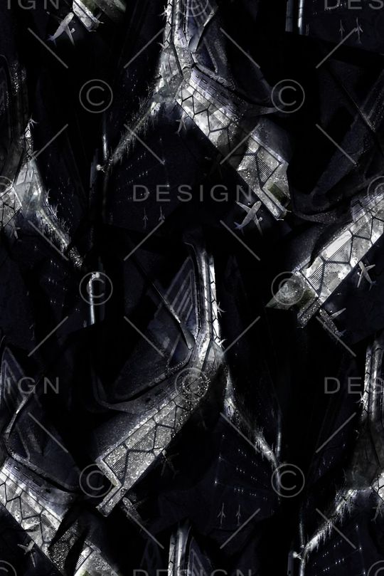 机械纹理印花华亿平台图片