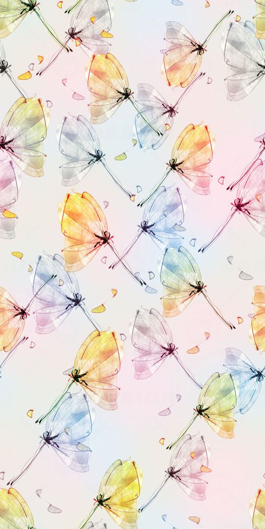 小清新印花华亿平台图片