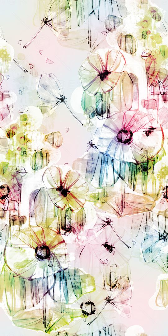 小清新印花华亿平台图片