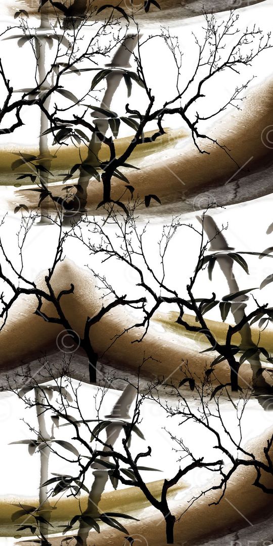 中国风印花华亿平台图片