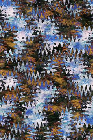 抽象印花华亿平台图片